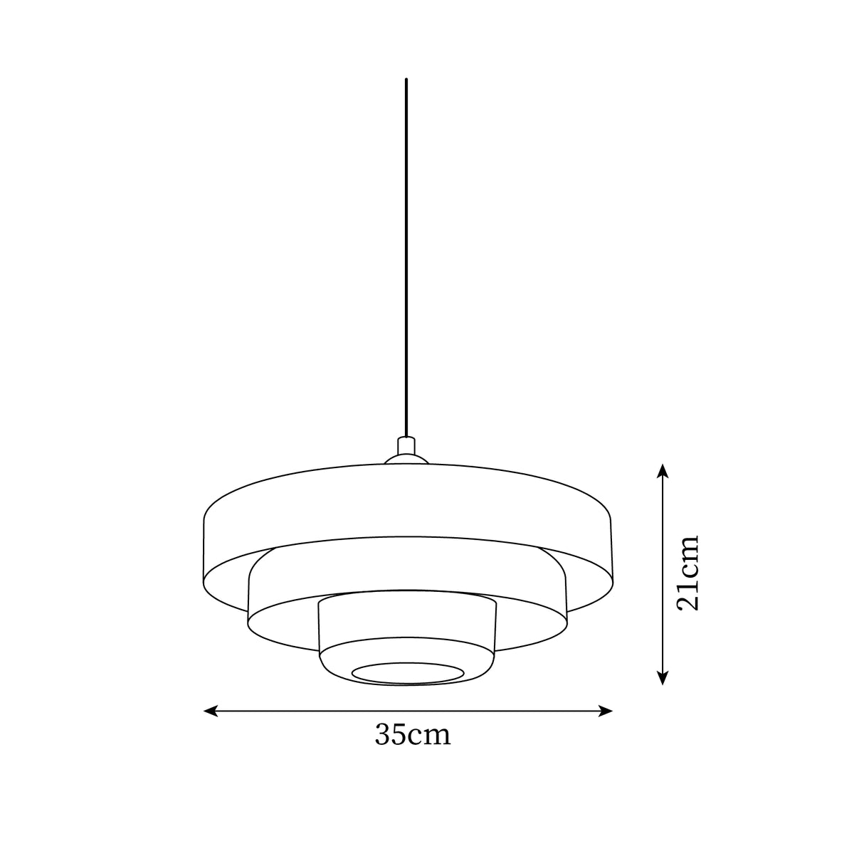 Mid-century Single Head Bauhaus Iron Pendant Lamp 7