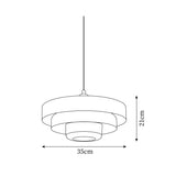 Mid-century Single Head Bauhaus Iron Pendant Lamp 7