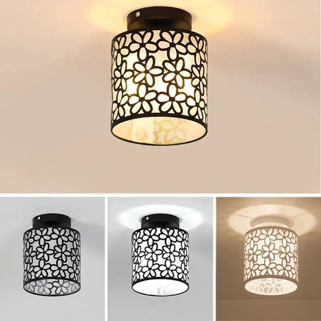 Elegant Floral Ceiling Light – Stylish, Cozy, and Energy-Efficient
