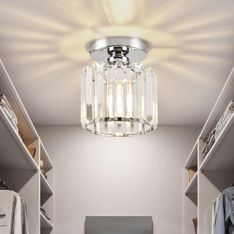 Modern 1-Light Hallway Flush Mount Ceiling Light 13