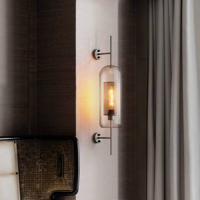 Modern Glass Bathroom Wall Light 1