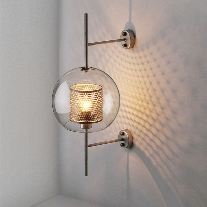 Modern Glass Bathroom Wall Light 5