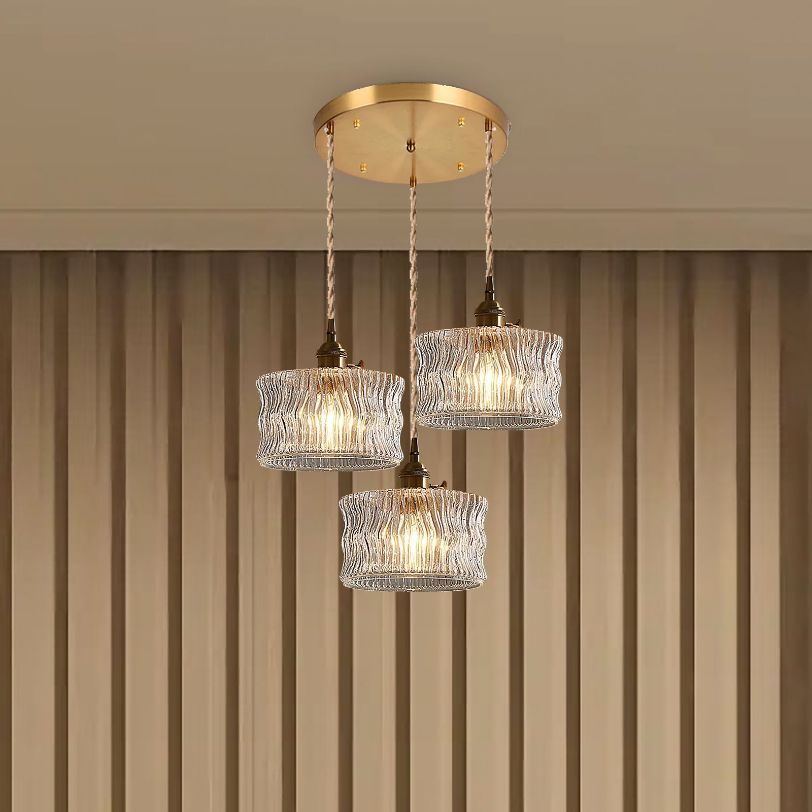 Modern Glass Shade Pendant Light 9