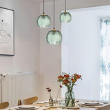 Modern Green Glass Hanging Lamp 2