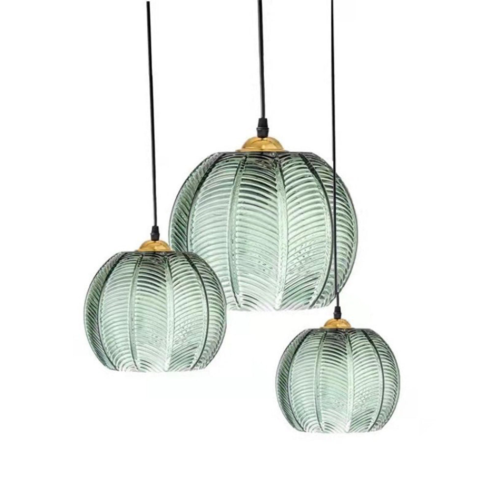 Modern Green Glass Hanging Lamp 8