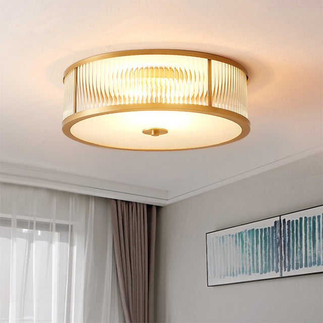 Modern Minimalism Glass Round Ceiling Lamps 1