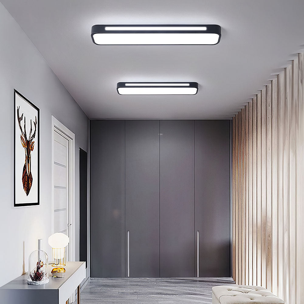 Modern Nordic Minimalist Long LED Ceiling Lighting 0