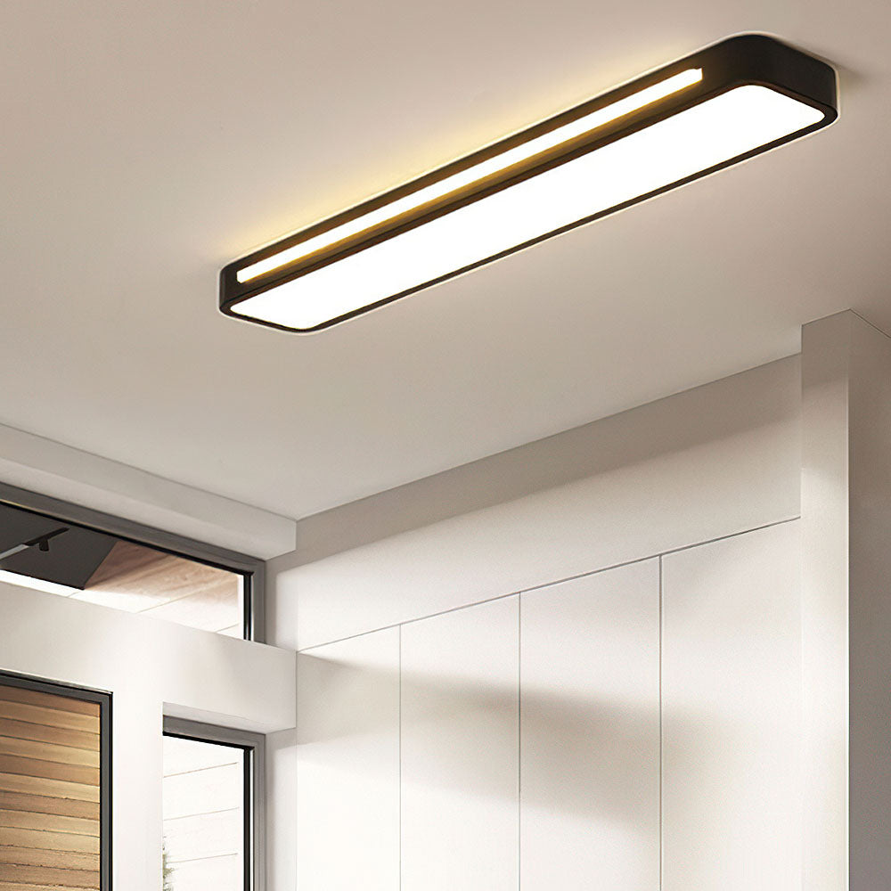 Modern Nordic Minimalist Long LED Ceiling Lighting 11
