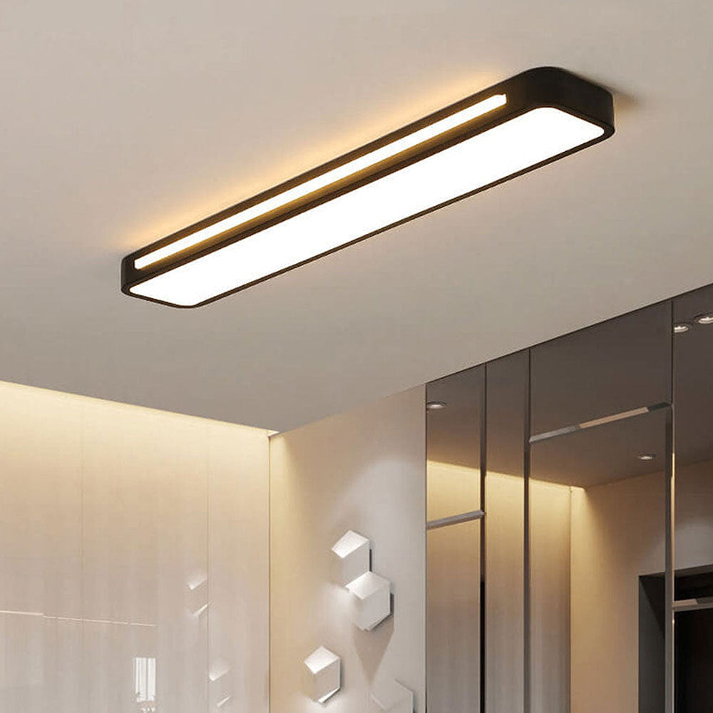 Modern Nordic Minimalist Long LED Ceiling Lighting 7
