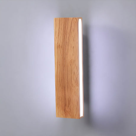 Modern Rotatable Wood Hallway LED Wall Lights 9