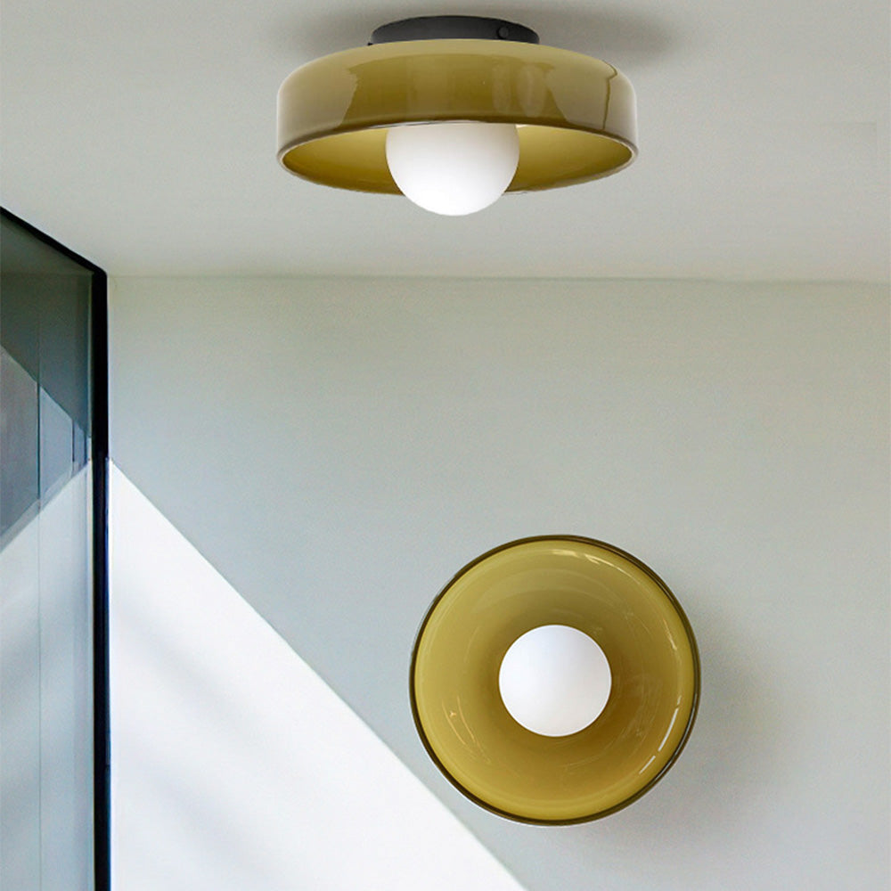 Modern Round Flush Mount Ceiling Light 11