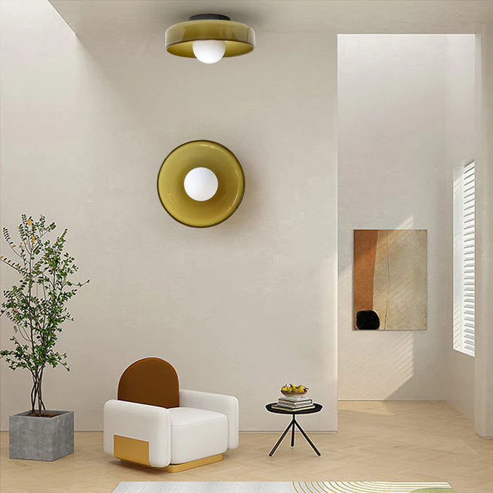 Modern Round Flush Mount Ceiling Light 13