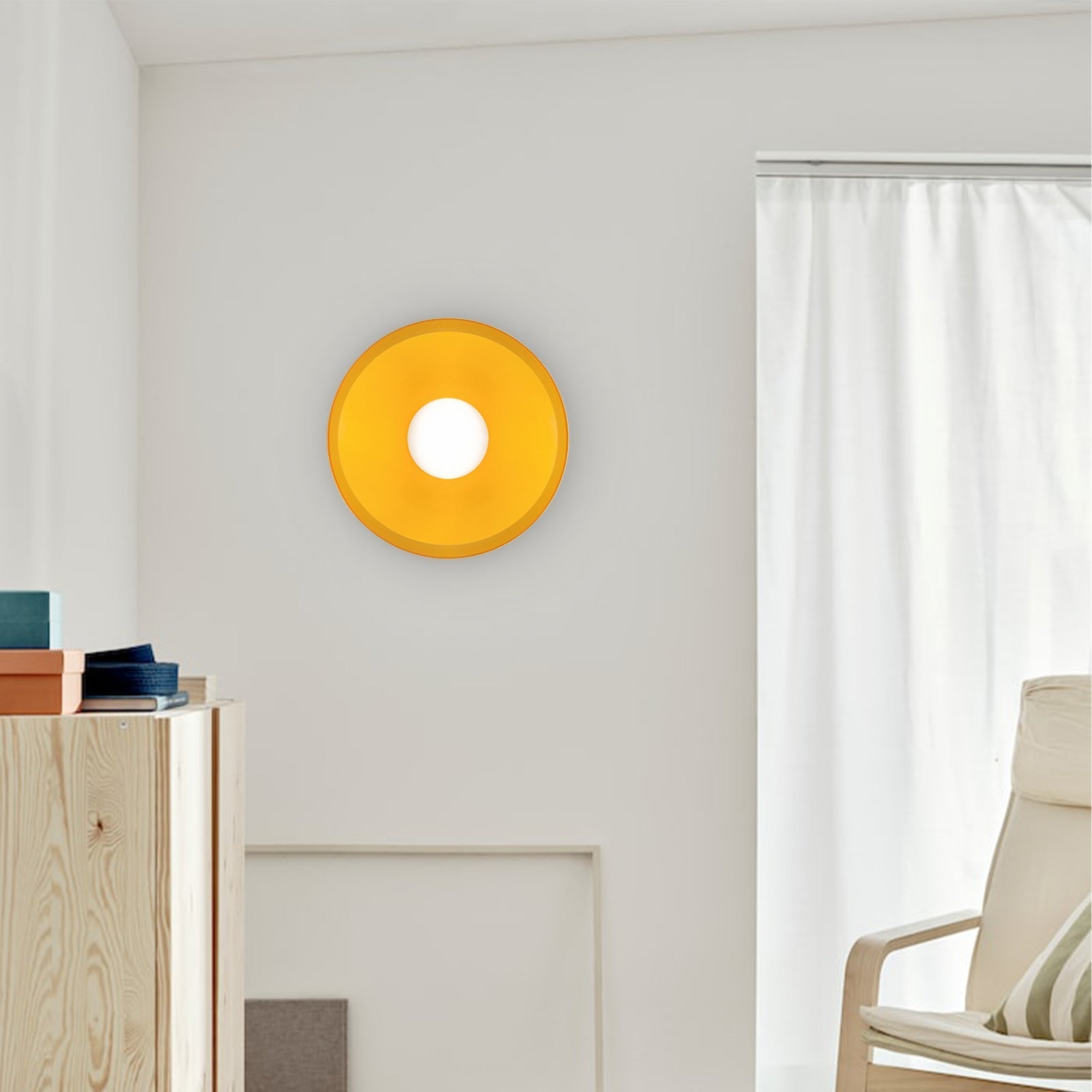 Modern Round Flush Mount Ceiling Light 5
