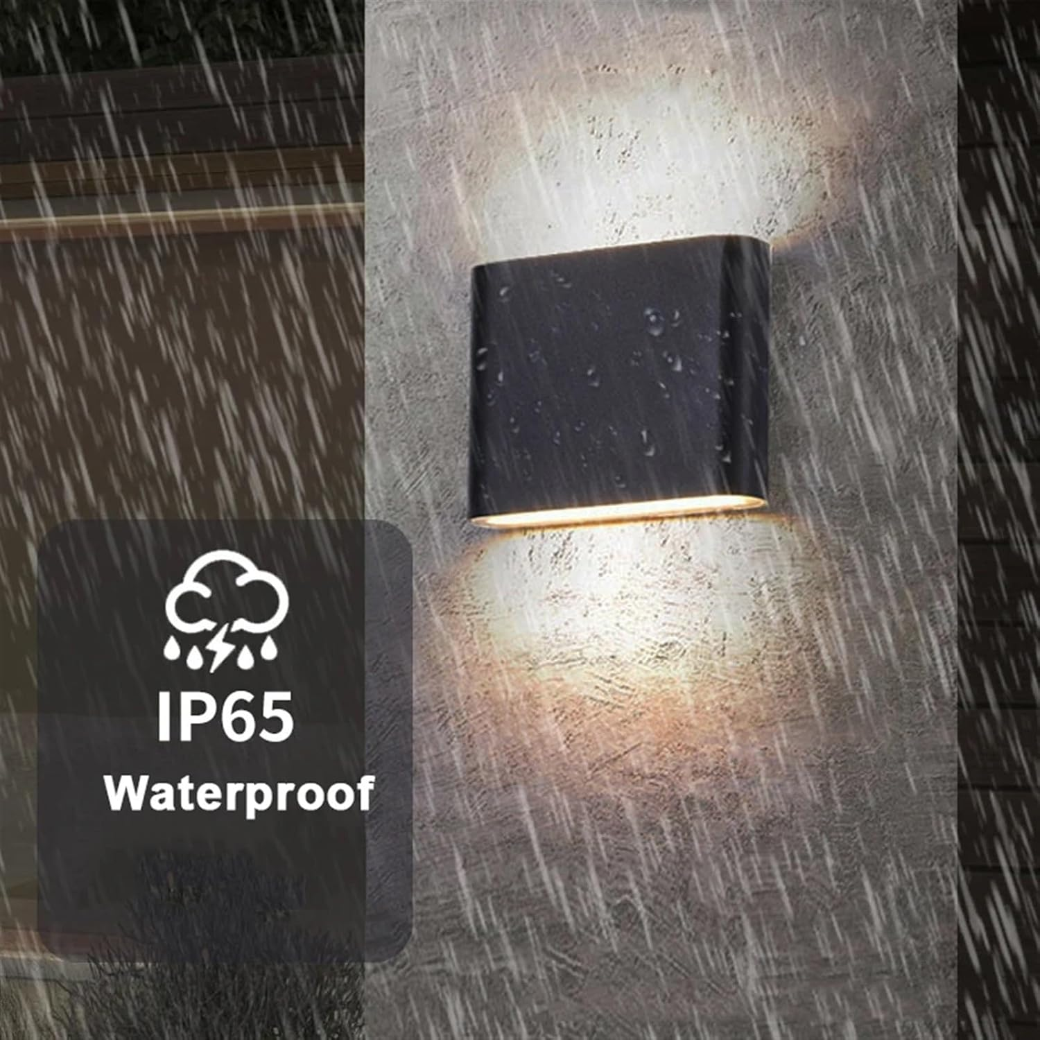 Modern Waterproof Aluminum Up Down Outdoor Wall Light 1