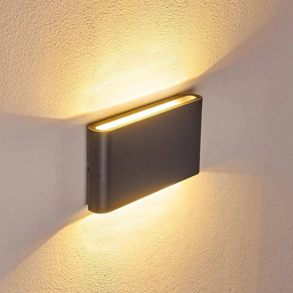Modern Waterproof Aluminum Up Down Outdoor Wall Light 4