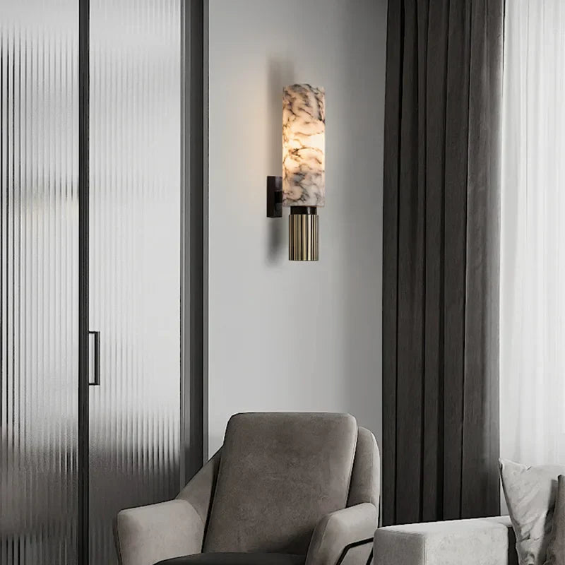 Elegant Marble Wall Light – Luxurious Durable Soothing