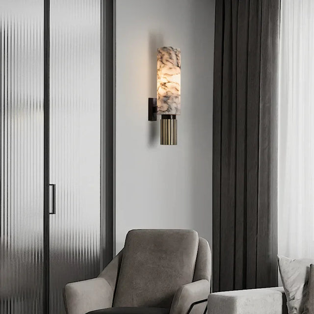 Elegant Marble Wall Light – Luxurious Durable Soothing