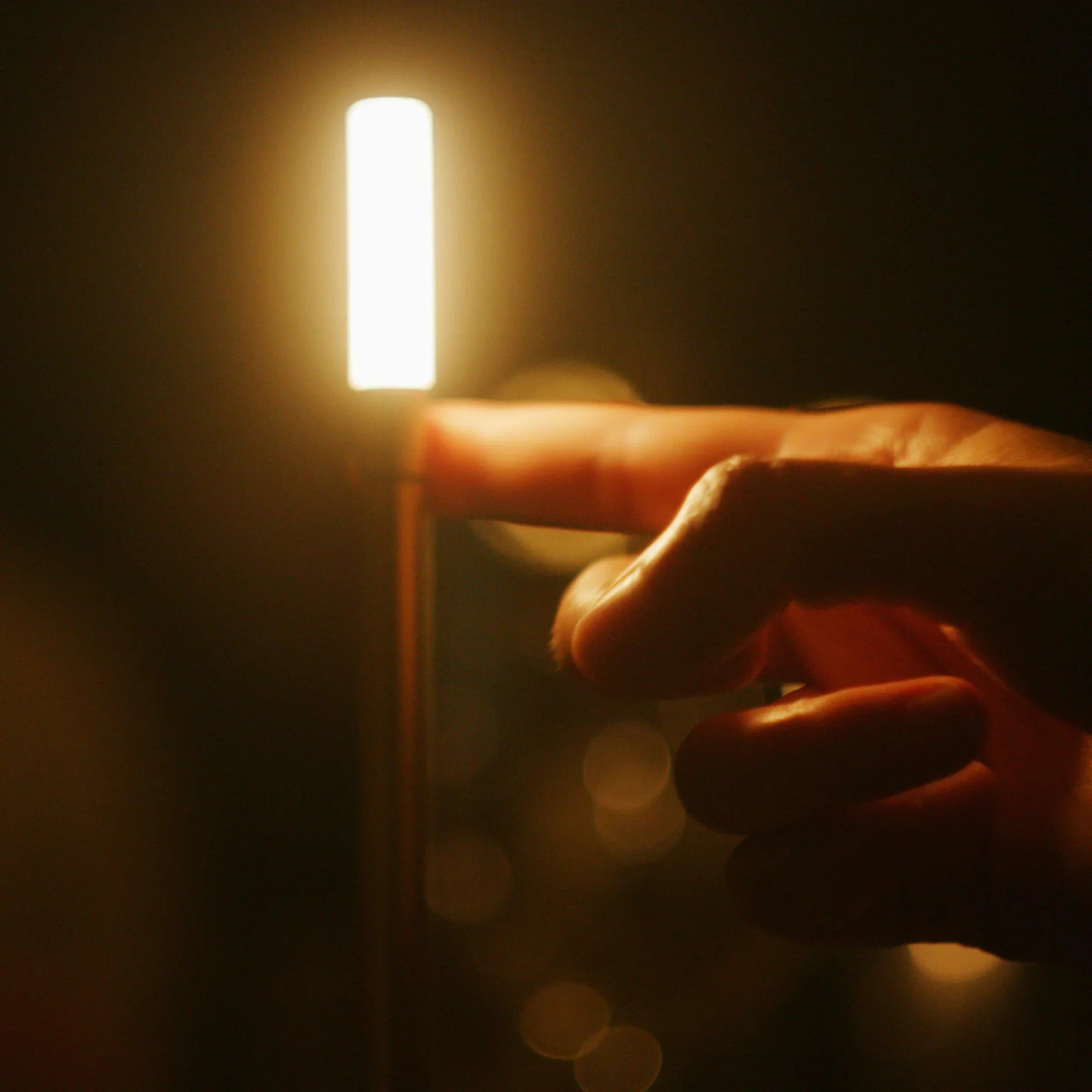 Nordic LED Candlestick Light - Rechargeable Touch Control Lamp