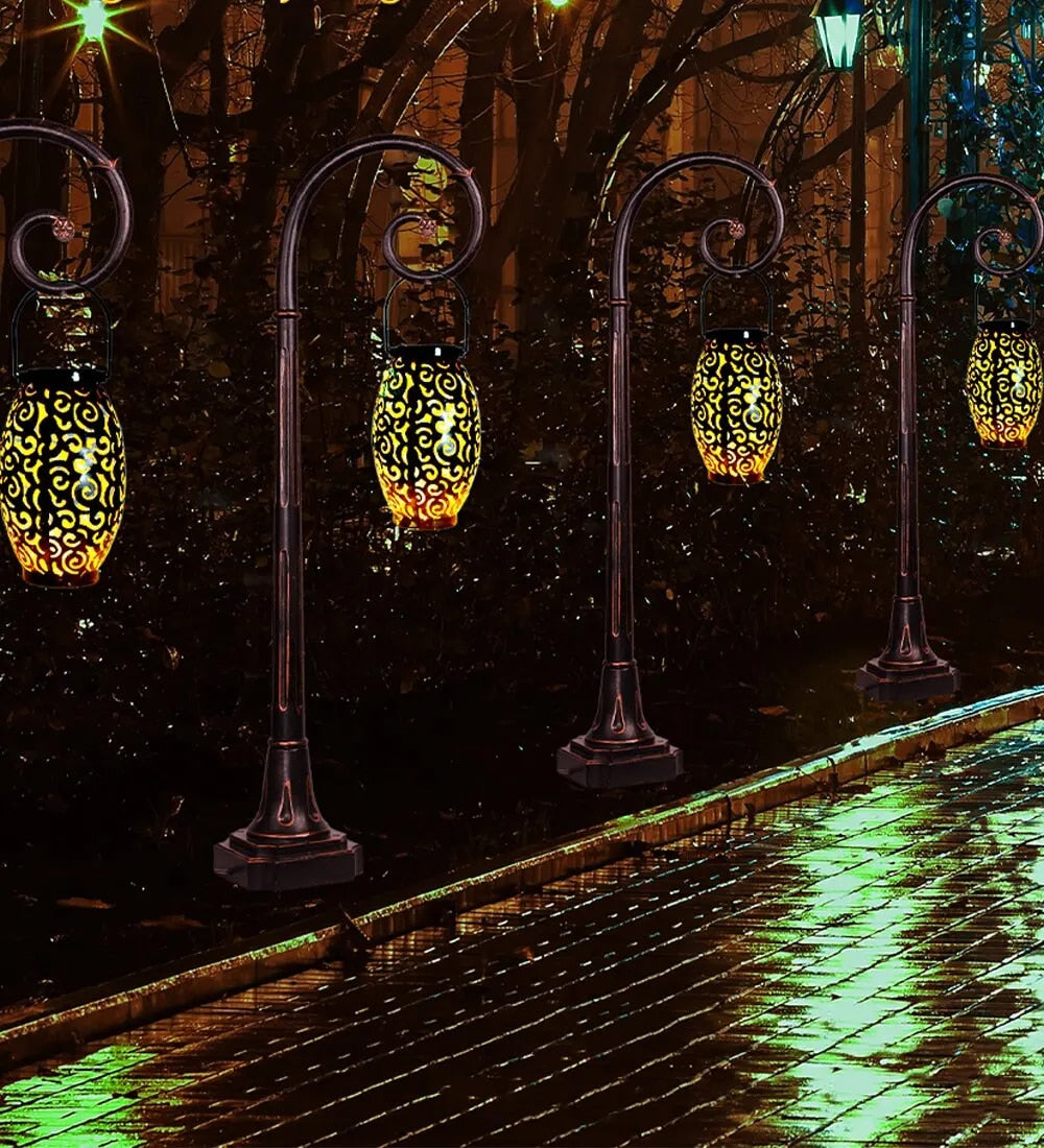 Solar Elephant Lamp - Charming Weatherproof Design with Automatic Lighting