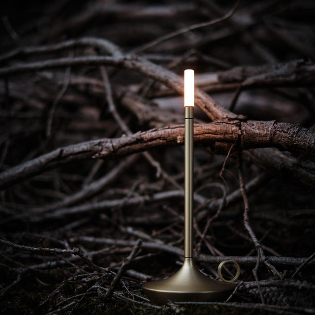 Nordic LED Candlestick Light - Rechargeable Touch Control Lamp