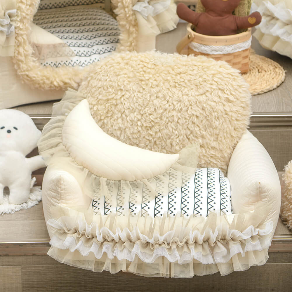 Nordic Faux Lambwool Ultra-Warm Pet Bed Cozy Elegance