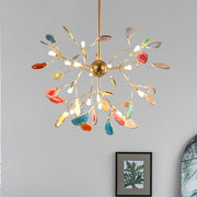 Nordic Creative Light Luxury Agate Stone Chandelier 0