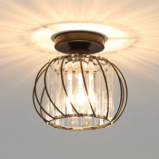 Nordic Luxury Glass Hallway Ceiling Lighting 0