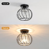 Nordic Luxury Glass Hallway Ceiling Lighting 7