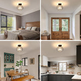 Nordic Luxury Glass Hallway Ceiling Lighting 8