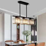 Nordic Multi-Head Designer Long Glass Island Lamps 1