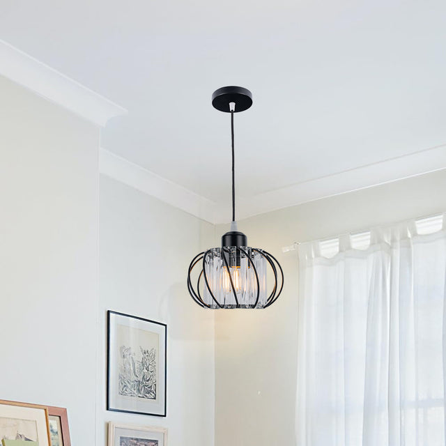 Nordic Simple Globular Glass Hallway Pendant Lighting 6
