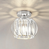 Nordic Simple Globular Glass Hallway Pendant Lighting 9
