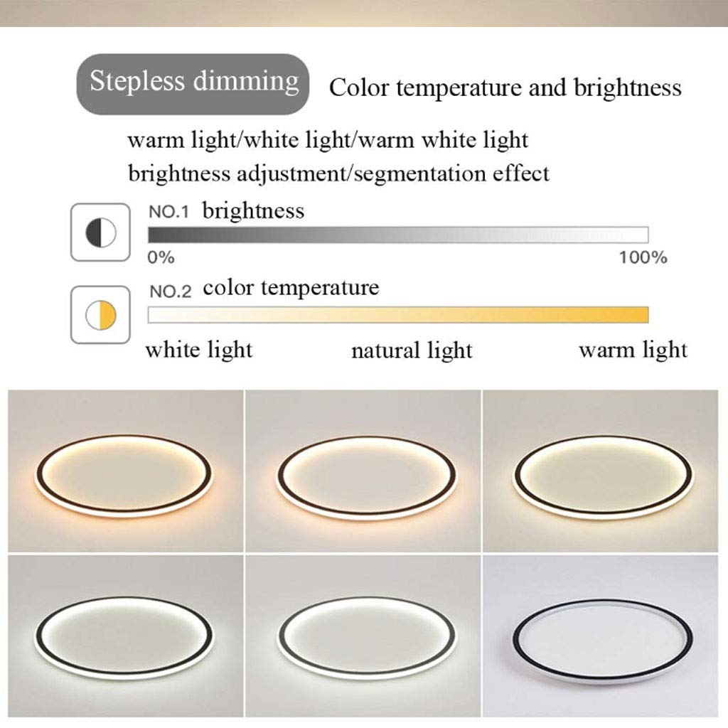 Nordic Style Disc LED Ceiling Lighting 2