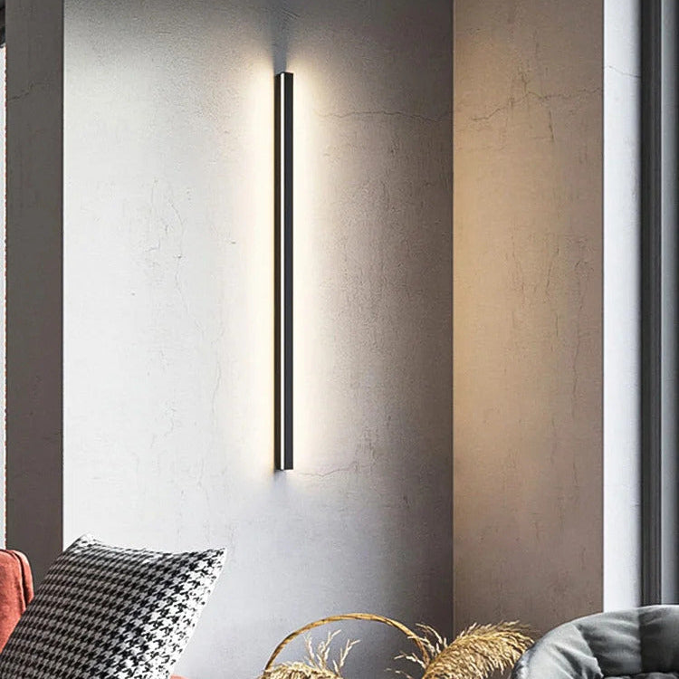 Minimal Light Bar – Nordic LED Wall Lamp in Aluminium