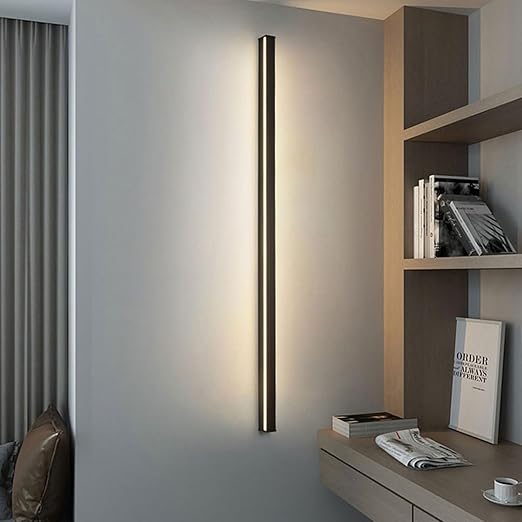 Minimal Light Bar – Nordic LED Wall Lamp in Aluminium