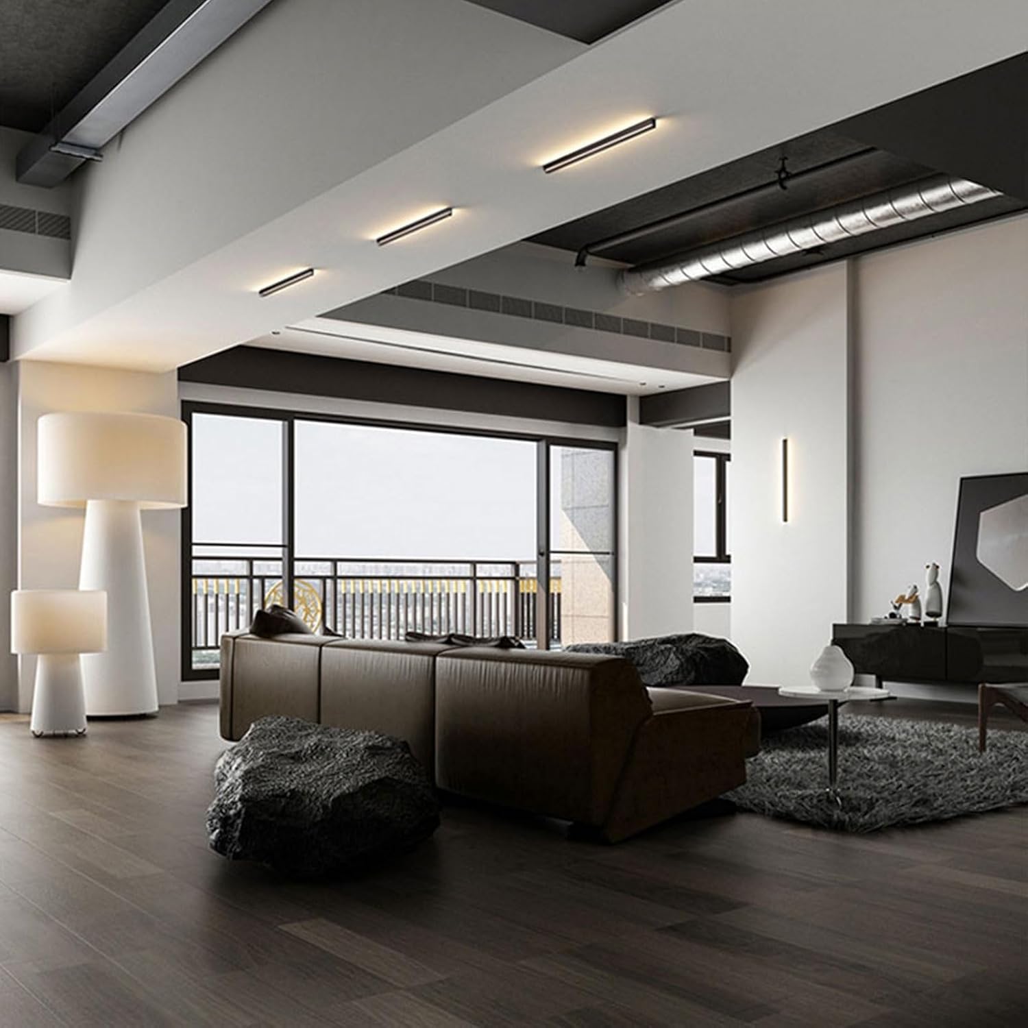 Minimal Light Bar – Nordic LED Wall Lamp in Aluminium