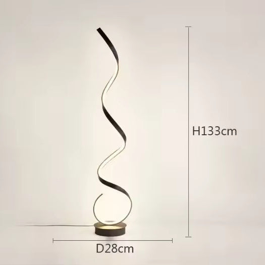 Natalie - Sleek Modern LED Floor Lamp with Adjustable Design