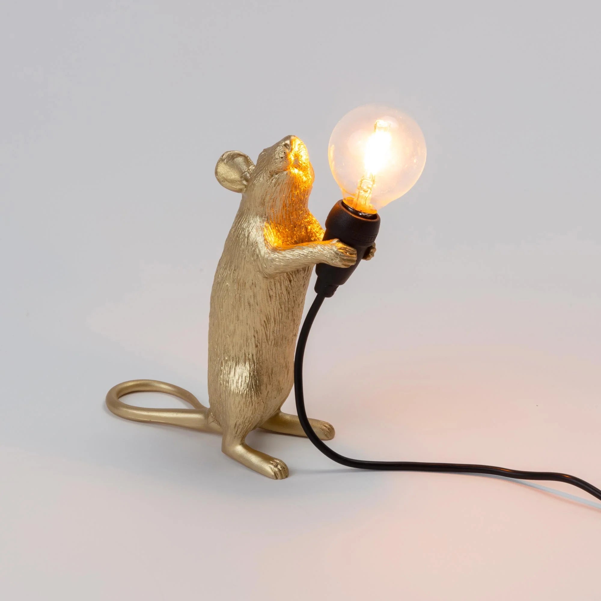 Art Deco Mouse Table Lamp – Quirky LED Light for Modern Décor