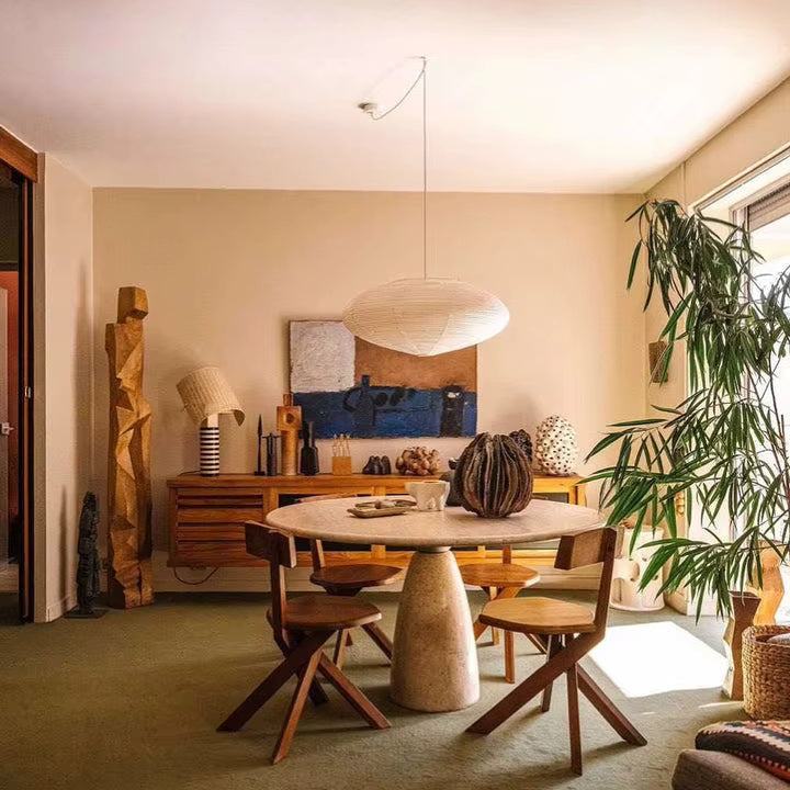 Modern Paper Lantern Pendant Ceiling Light – Inspired by Japanese Design