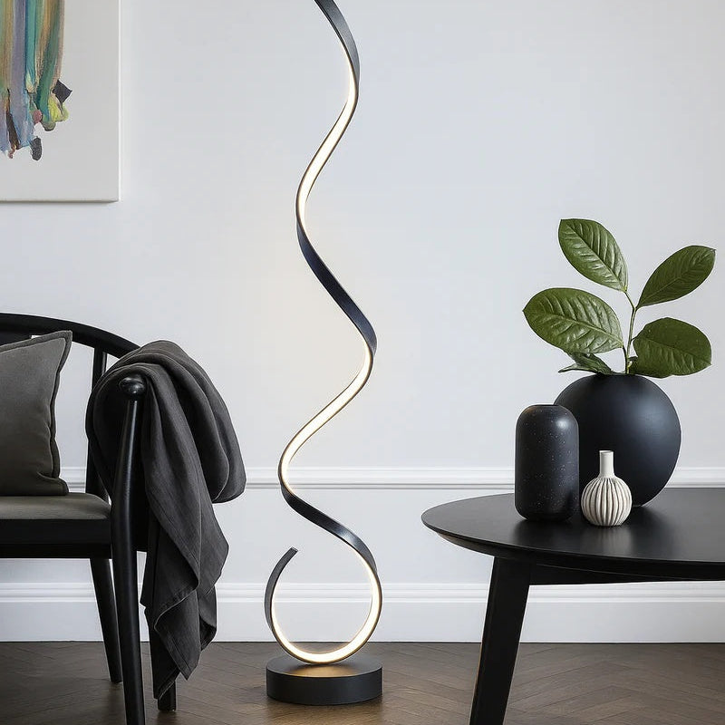 Natalie - Sleek Modern LED Floor Lamp with Adjustable Design