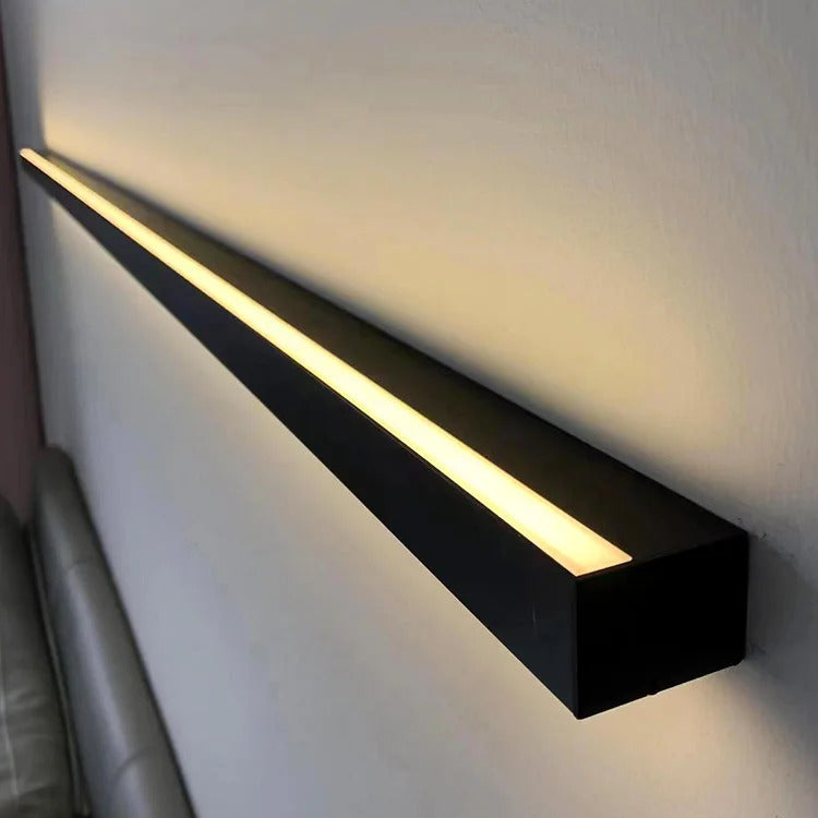 Minimal Light Bar – Nordic LED Wall Lamp in Aluminium