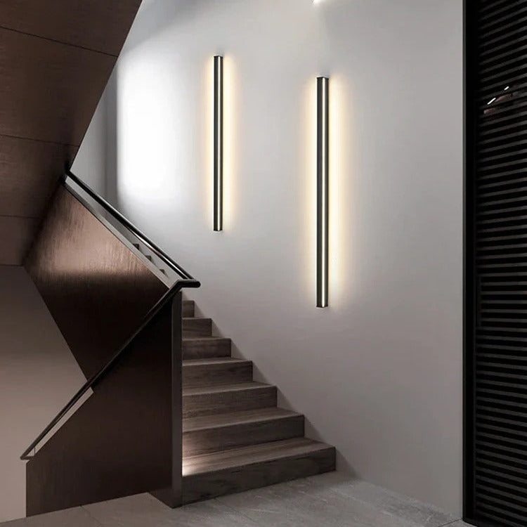 Minimal Light Bar – Nordic LED Wall Lamp in Aluminium