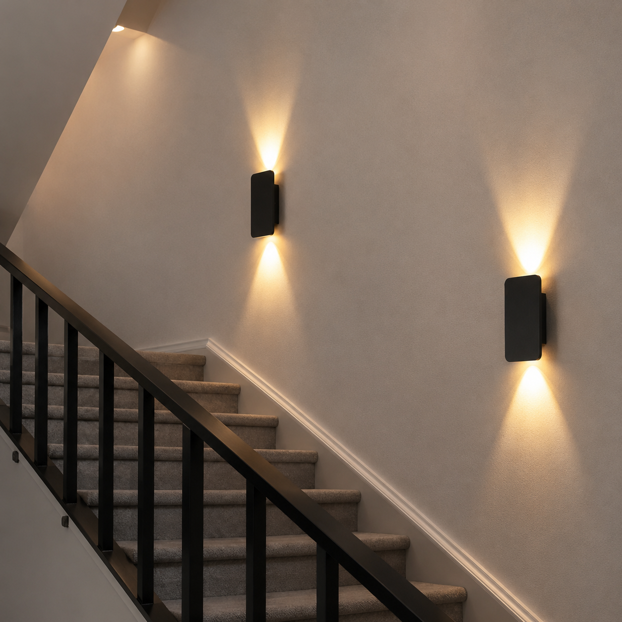 Modern Rectangular Sleek Wall Light – LED Indoor Sconce