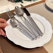  Realm Silver Luxury Cutlery Set-1