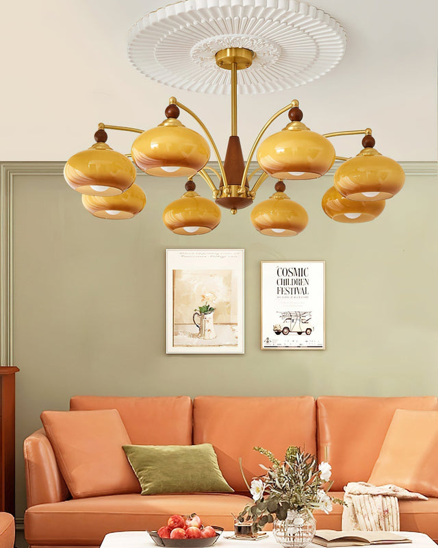 Retro Melodica Chandelier – Victorian Elegance with Modern Craftsmanship