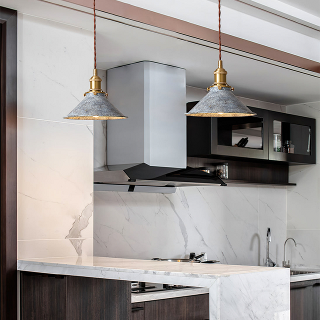 Retro Industrial Metal Fanale Pendant Light 5