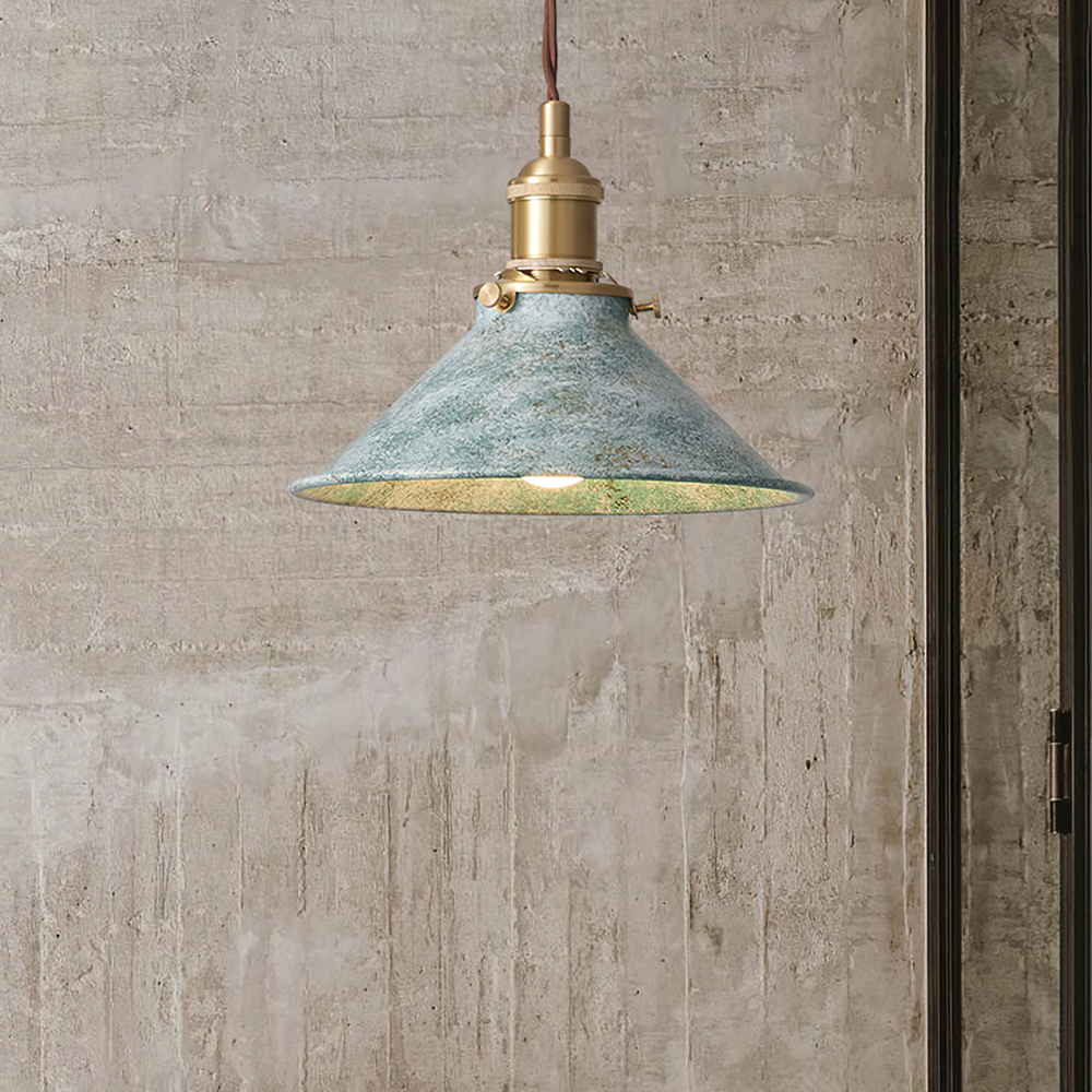Retro Industrial Metal Fanale Pendant Light 8
