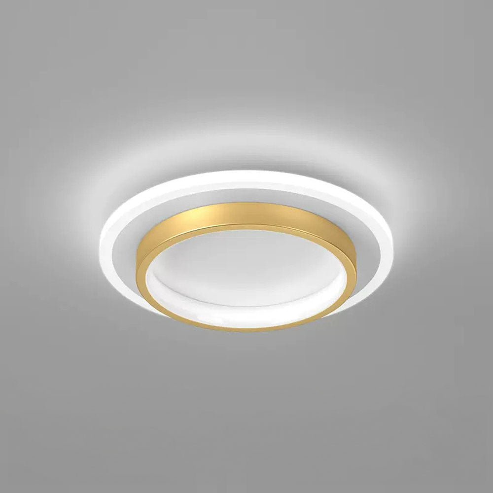 Round Metal Acrylic LED Hallway Ceiling Lights 9