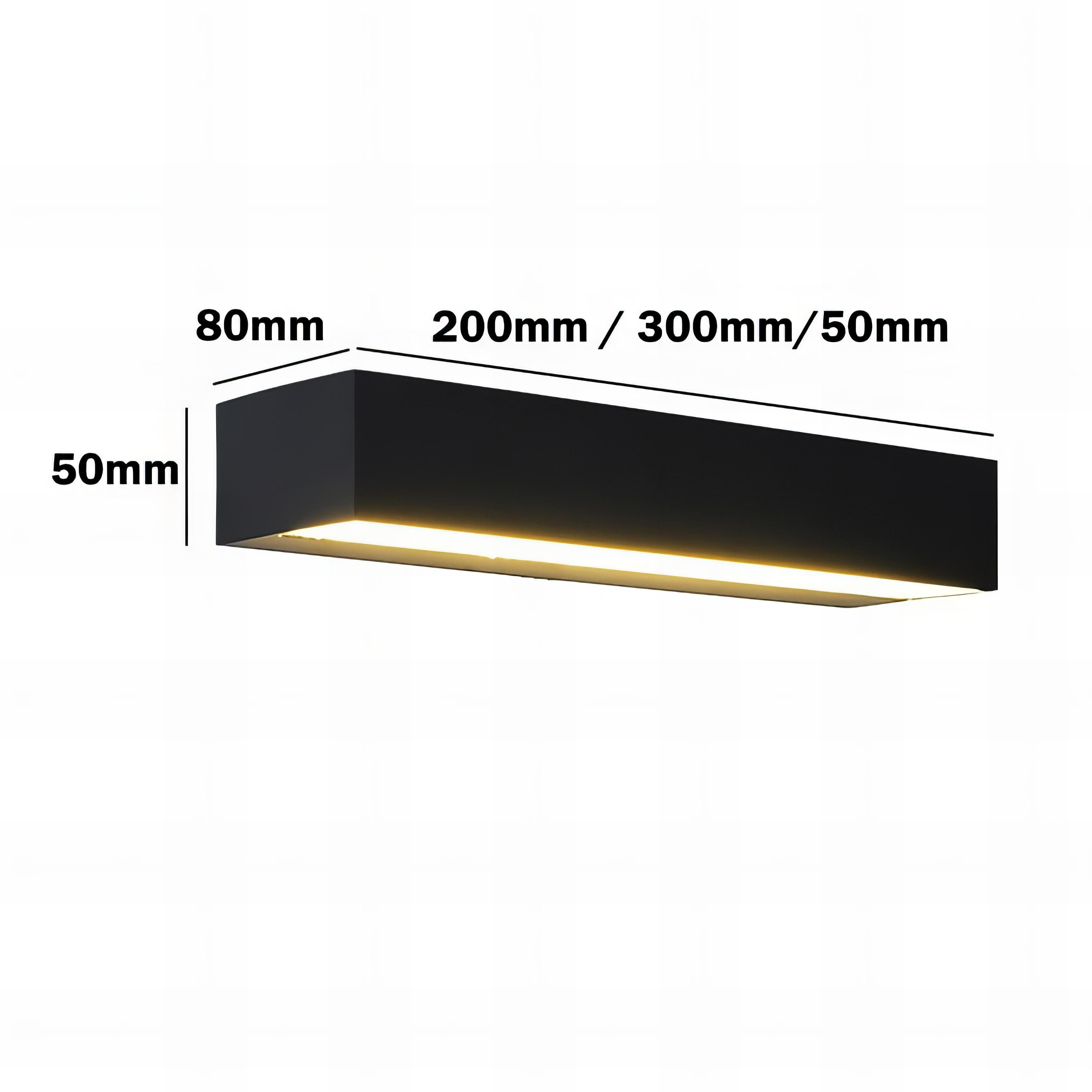 Uriah - Thin Strip LED Modern Outdoor Wall Light IP65