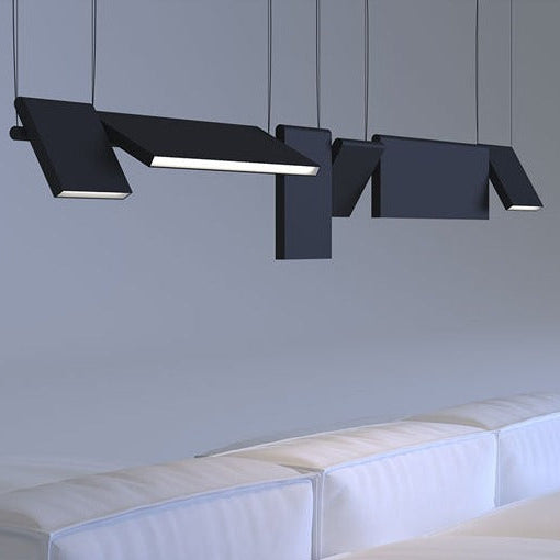 Scout Chandelier – Post-Modern LED Pendant Ceiling Light | Minimalistic Design for Offices & Living Rooms